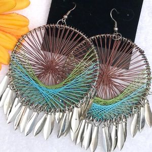 lane Bryant Jewelry - New! Large Boho Earrings Dream Catcher Dangles lane Bryant Jewelry - New! Large Boho Earrings Dream Catcher Dangles